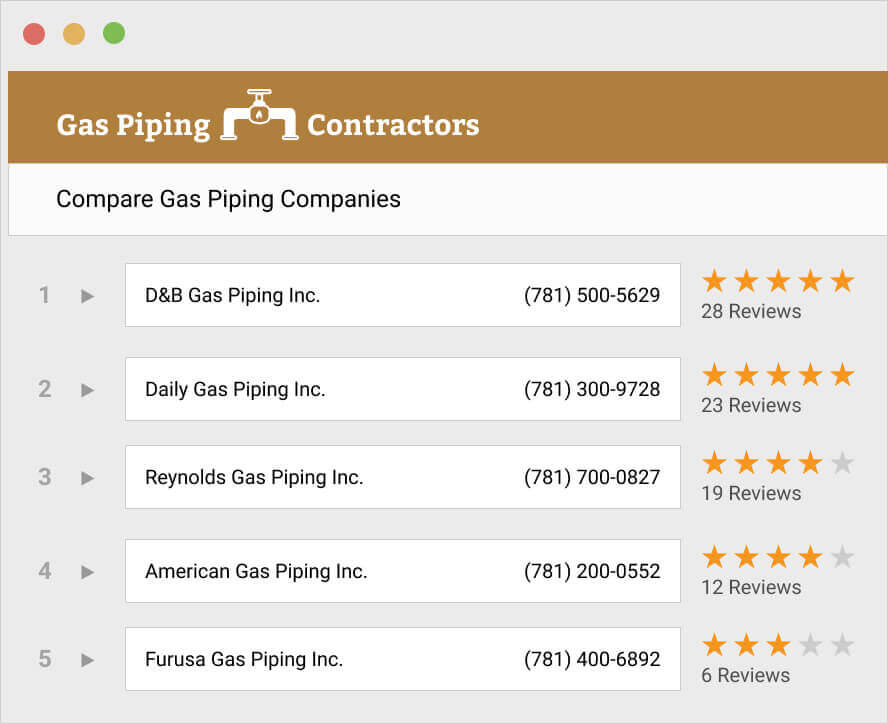Gas Piping